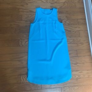 Ann Taylor size 0 blue sheath dress